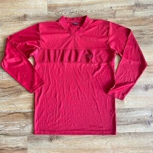 Oxydent Red Long Sleeve Men's Shirt